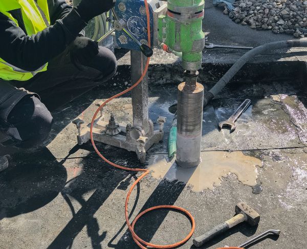 Slab Core Drilling in Fort Collins