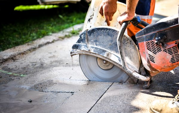 Walkway Cutting in Fort Collins
